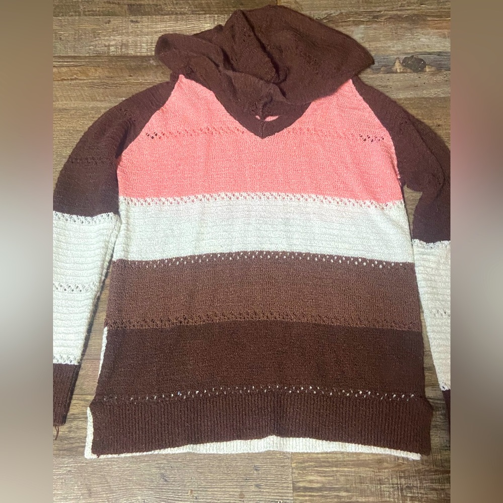 Knitted Sweater Hoodie